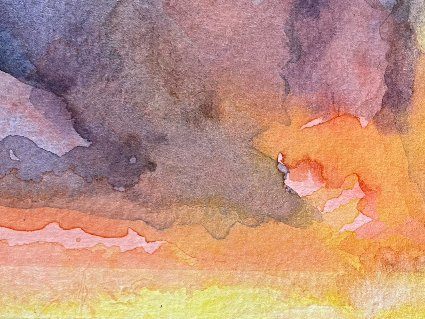 Detail from Haparanda Sunset limited edition print